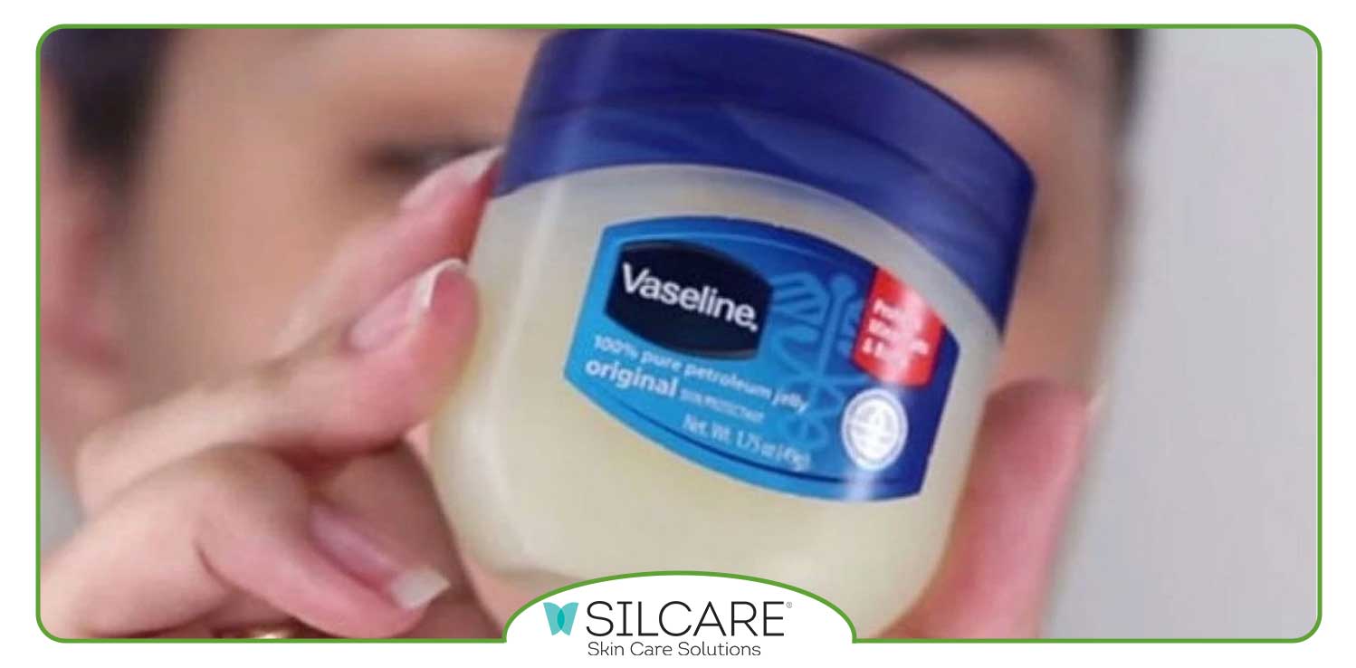 تاثیر وازلین برای چین و چروک پیشانی