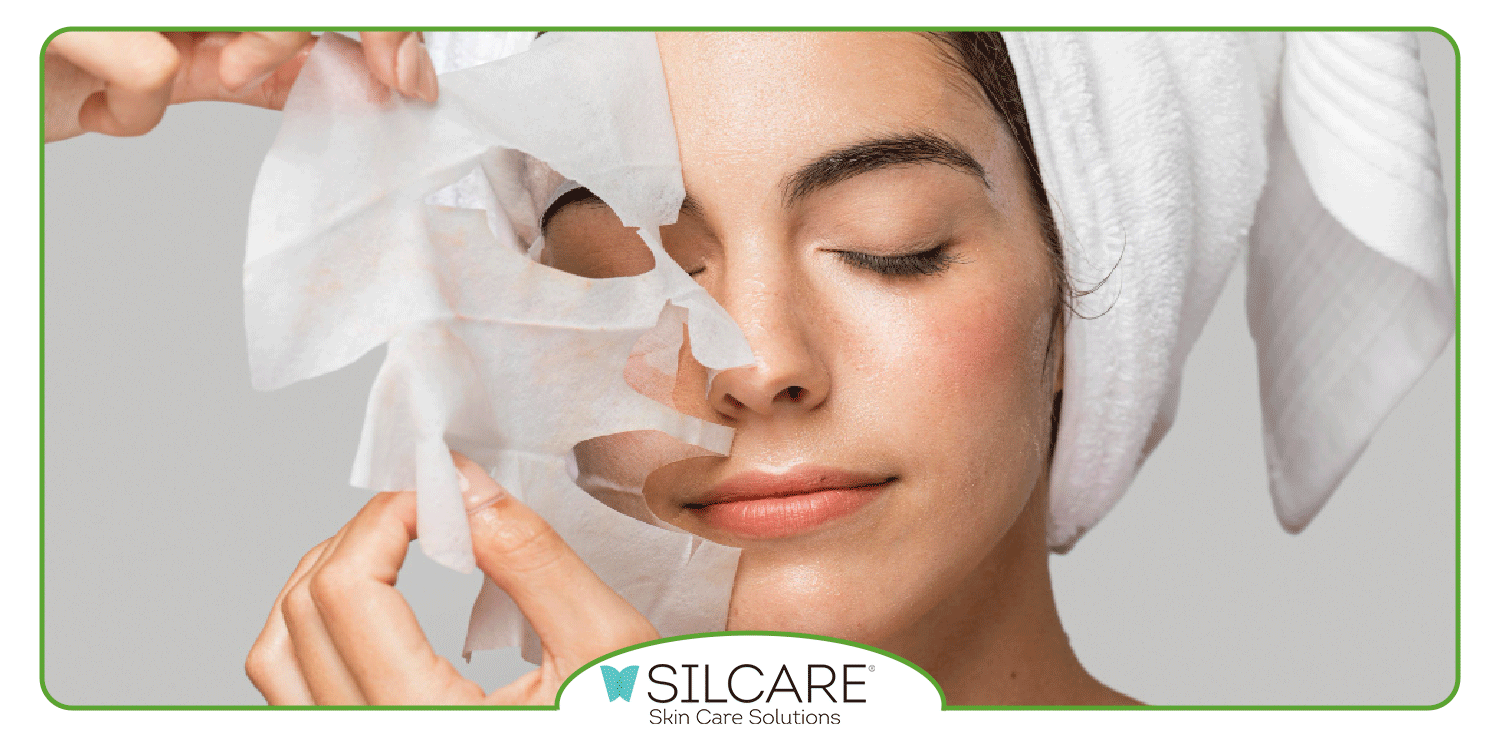 نحوه استفاده از ماسک ورقه ای پوست خشک سیلکر
