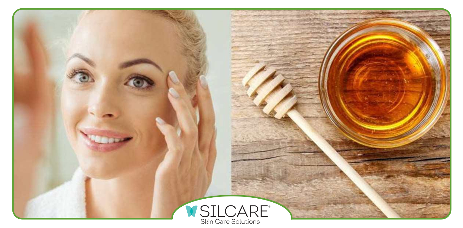عسل برای چروک پیشانی