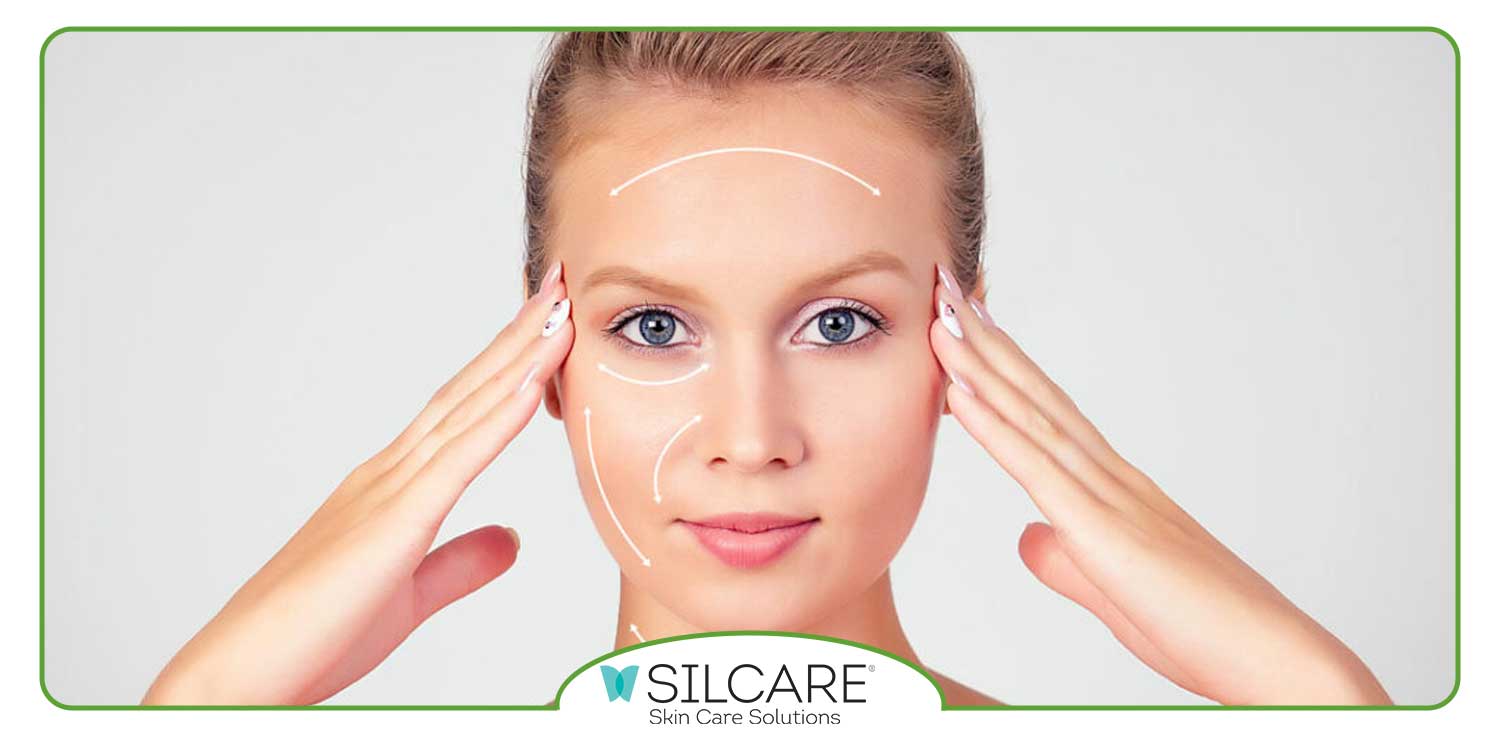 نحوه صحیح استفاده از سرم سفت کننده پوست صورت و گردن سیلکر