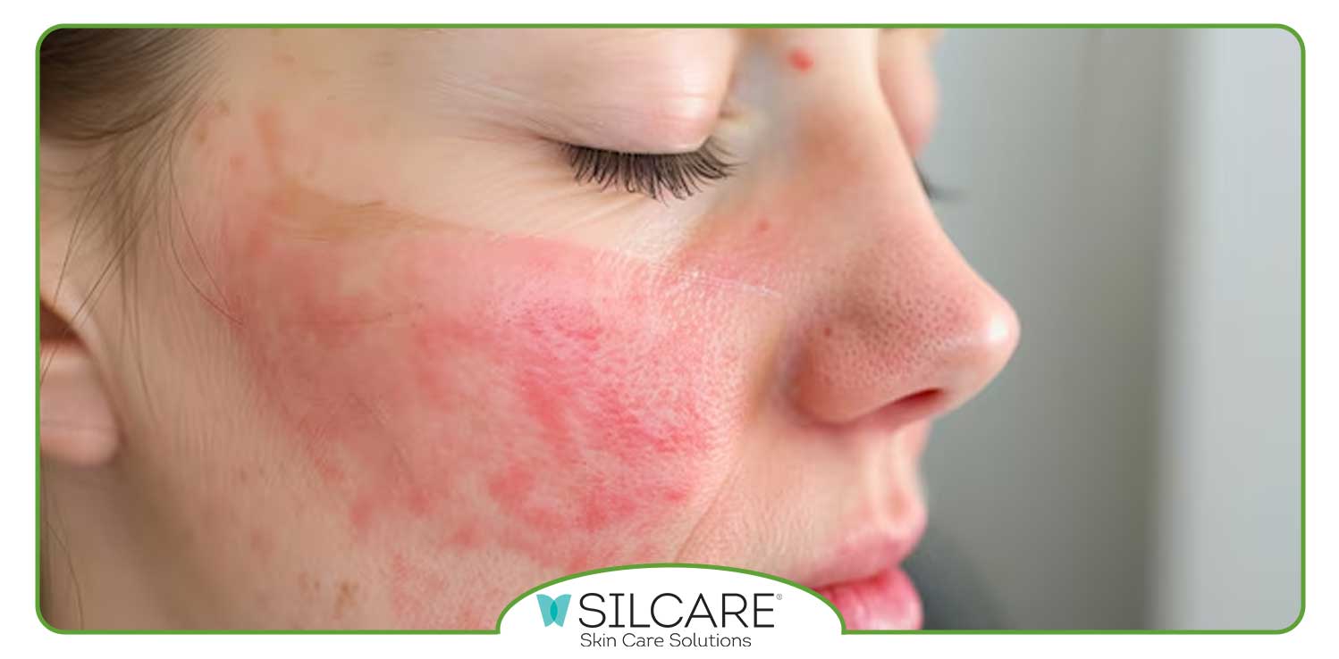 دلایل احتمالی قرمزی پوست صورت