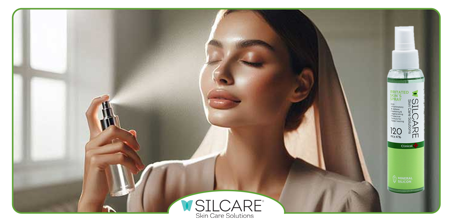 هشدار مصرف اسپری پوست آسیب دیده سیلکر