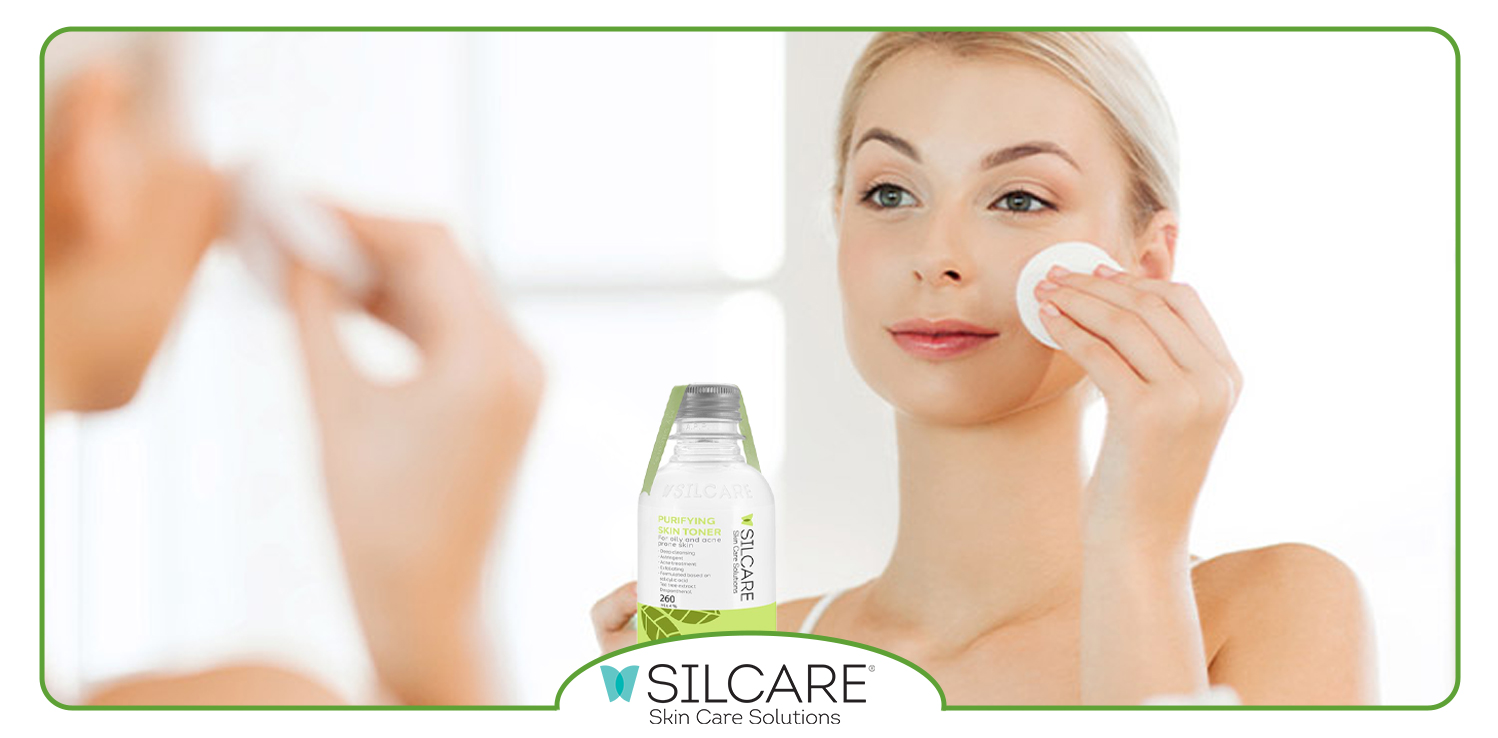 کاربرد تونر سیلکر پوست چرب