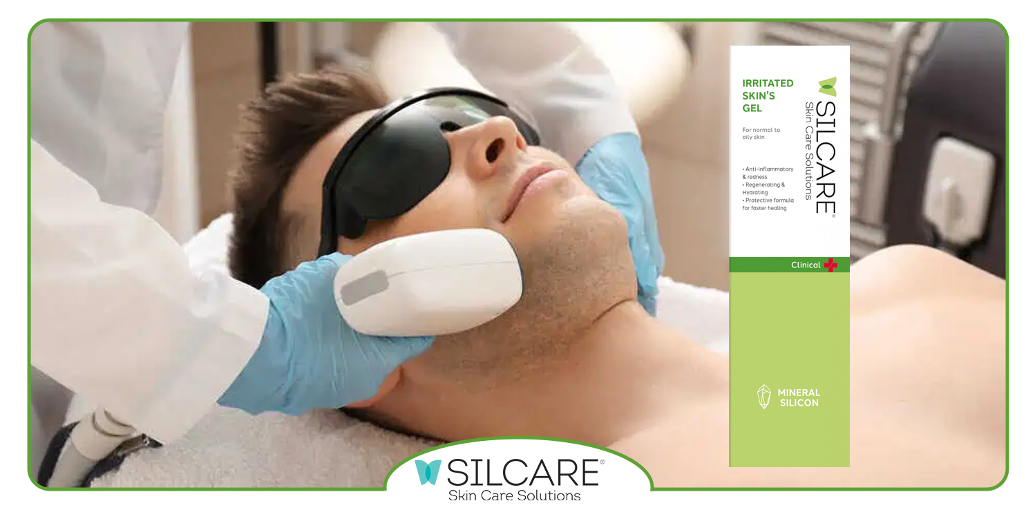 روش مصرف ژل ترمیم ‌کننده بعد از لیزر و لایه‌ برداری